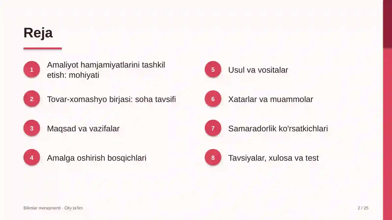 tovar xomashyo birjasida amaliyot hamjamiyatlarini tashkil etish 5854 2