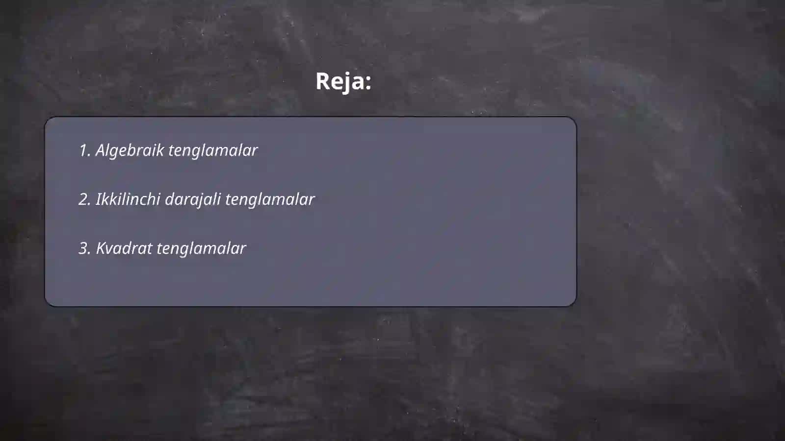 Daraja qatnashgan tenglama va tengsizliklar 2