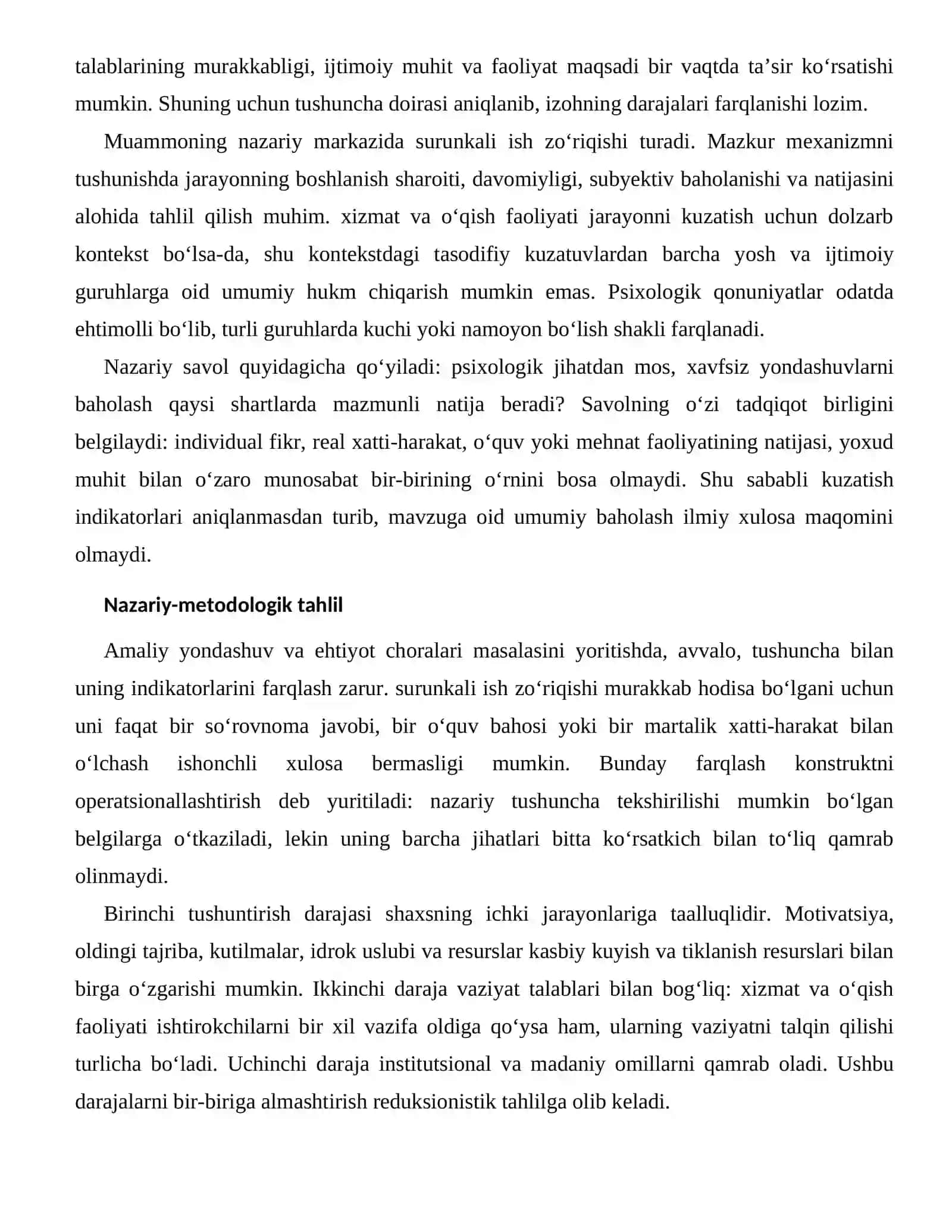 KASBIY KUYISH VA TIKLANISH RESURSLARI - RIVOJLANTIRISH VA PROFILAKTIKA YO‘LLARI 2