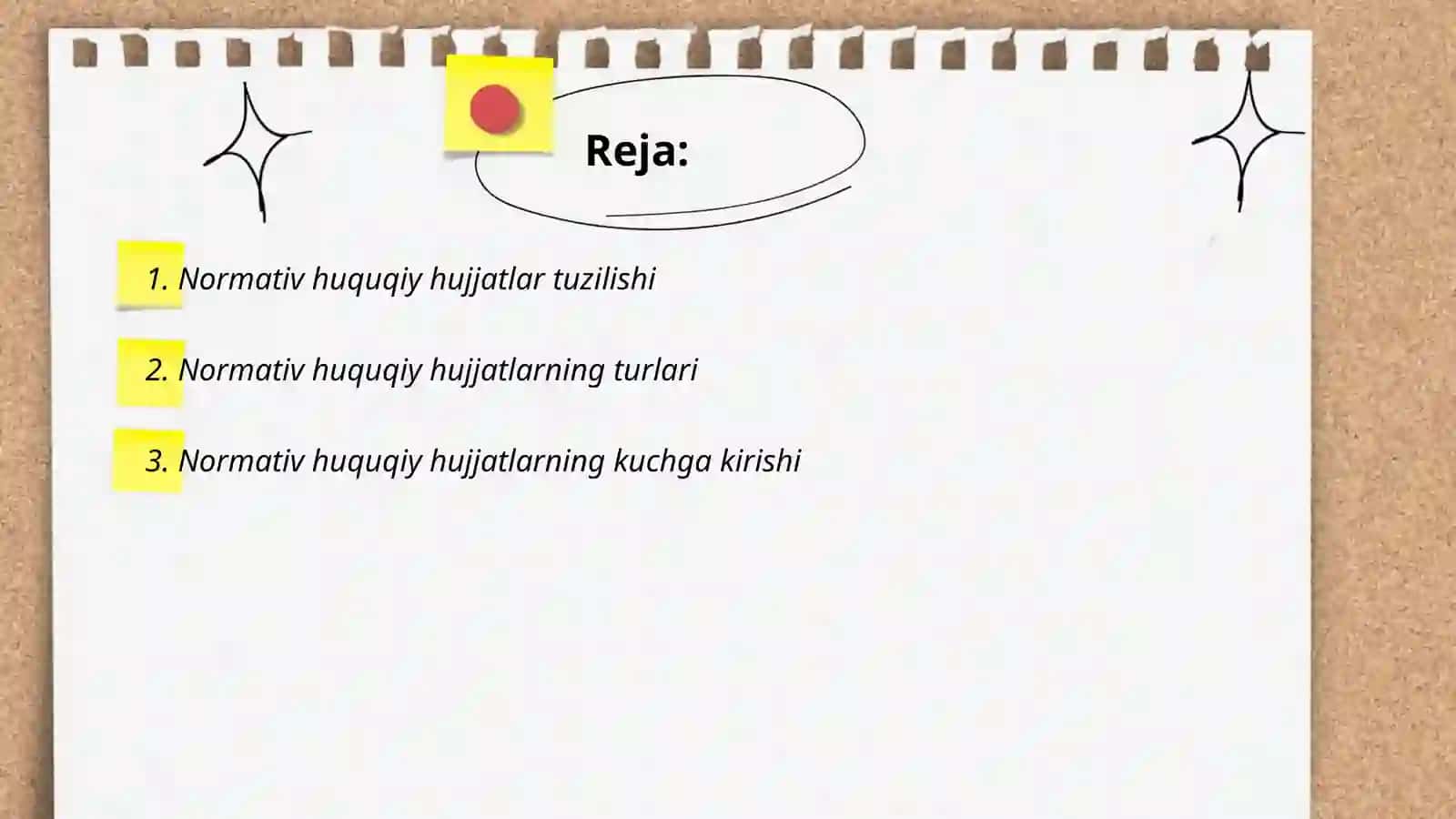 Normativ huquqiy hujjatlar tóğrisidagi qonun 2