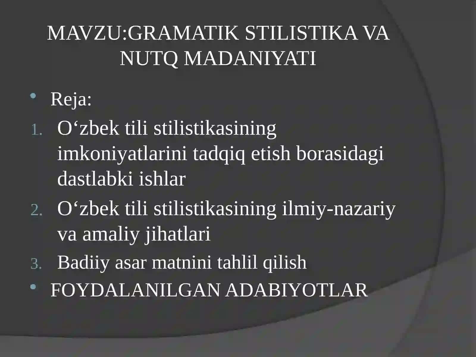 O`qituvchi nutq madaniyati 2