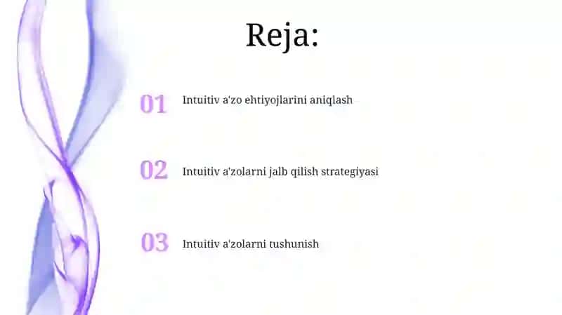 Intuitiv a'zolar 2