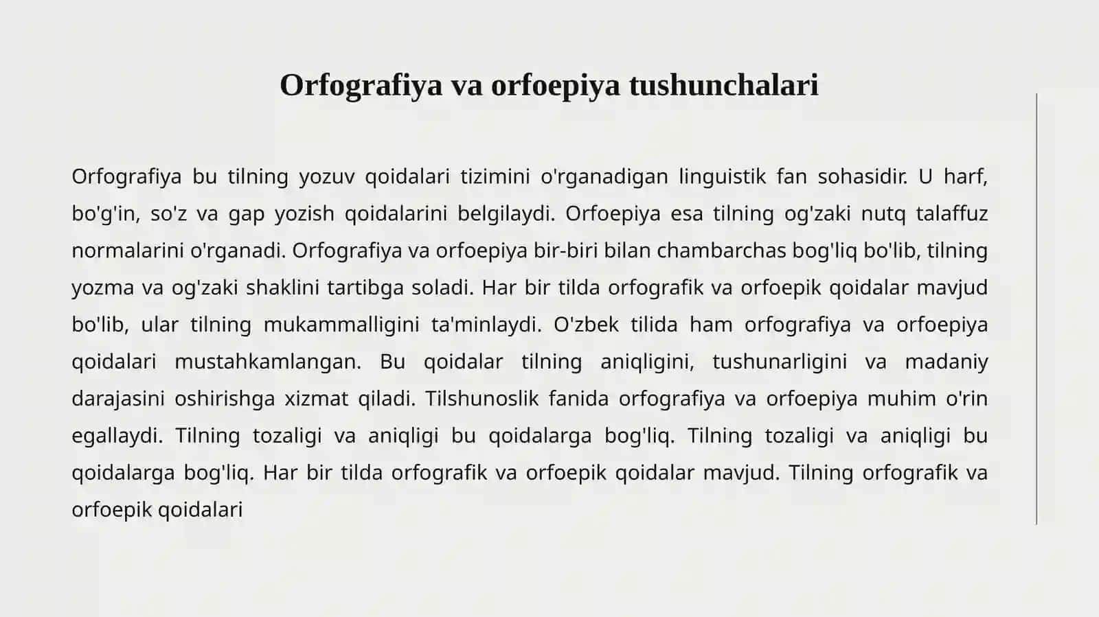 Orfografiya va orfoepiya 2