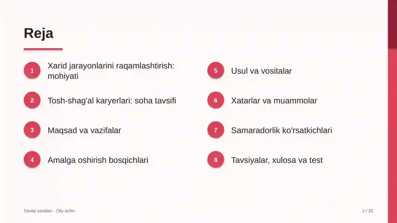 tosh shag'al karyerlarida xarid jarayonlarini raqamlashtirish 6604 2