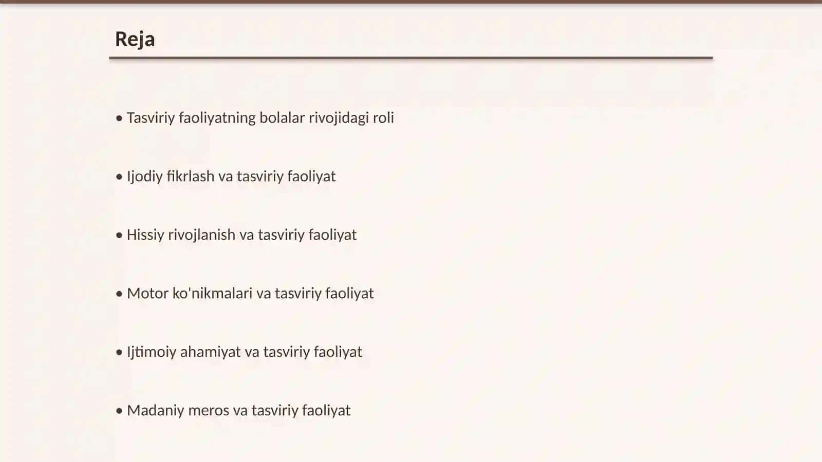 Tasviriy faoliyatning ahamiyati 2