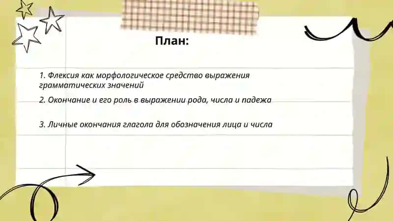 Средства выражения грамматических значений слова 2