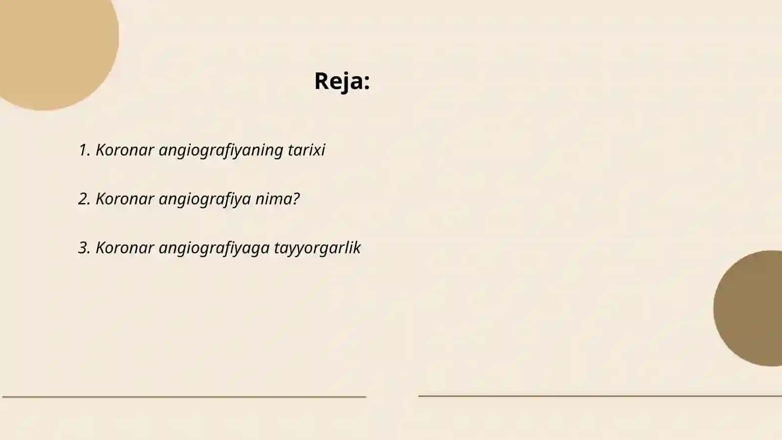Koronarangiografiya tekshiruvi 2