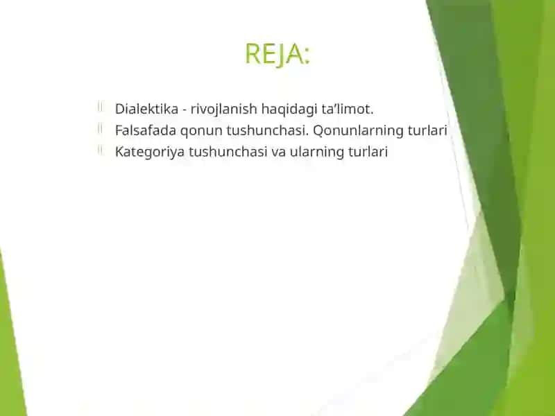 Falsafa qonun va kategoriyalarining ijtimoiy jarayonlar dialektikasidagi ahamiyati 2