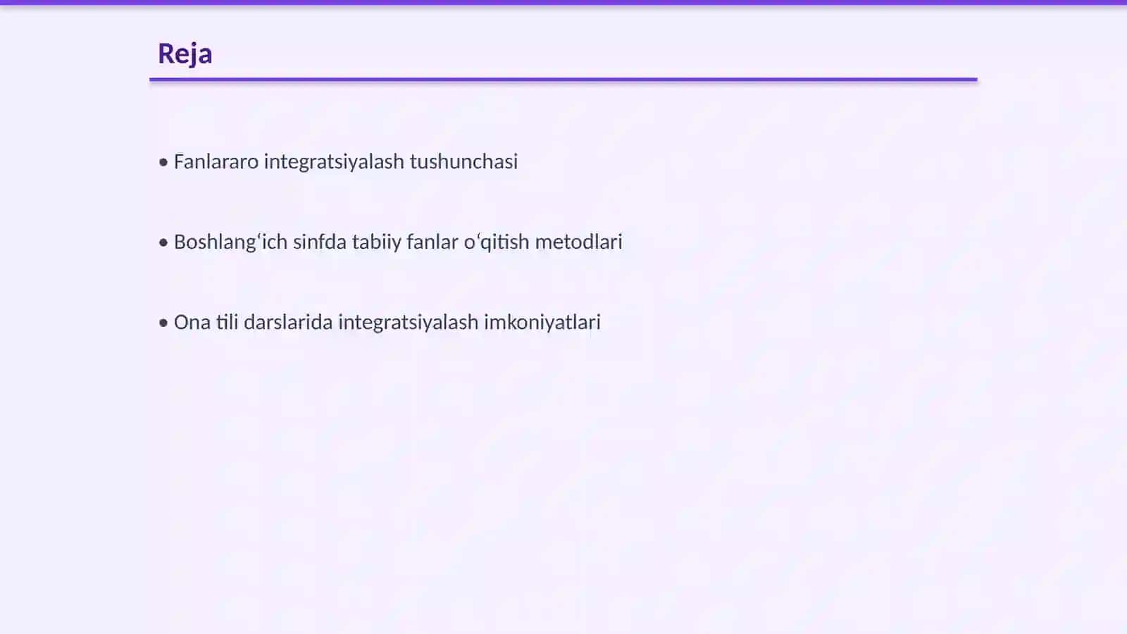 Boshlang‘ich sinf tabiiy fanlar va ona tili darslarida fanlararo integratsiyalash texnologiyasi 2