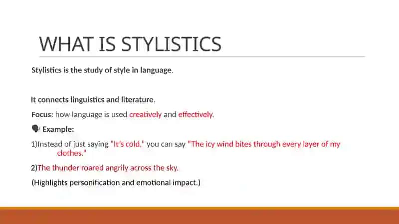 Stylistics 2