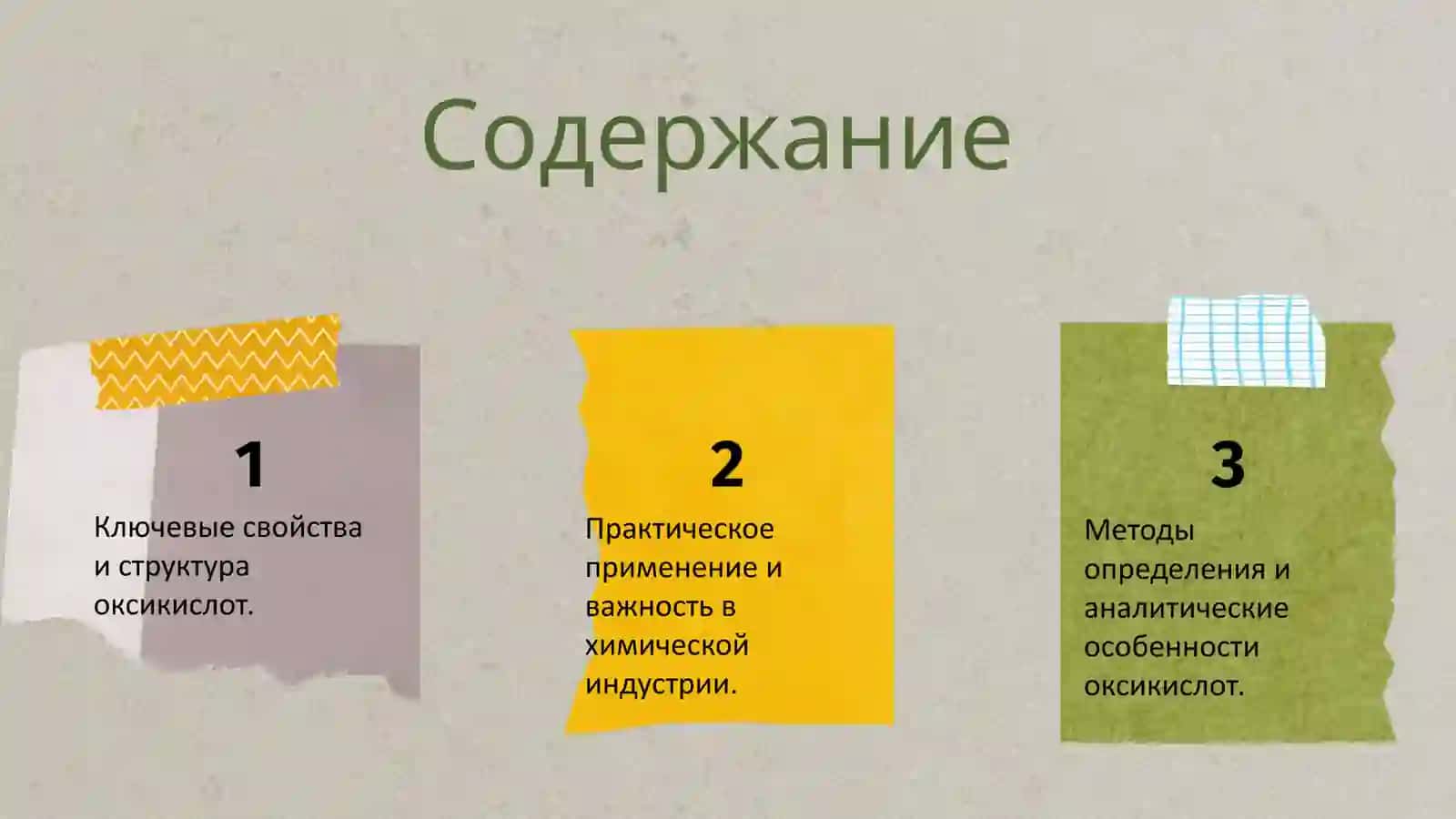 Окси кислоты 2