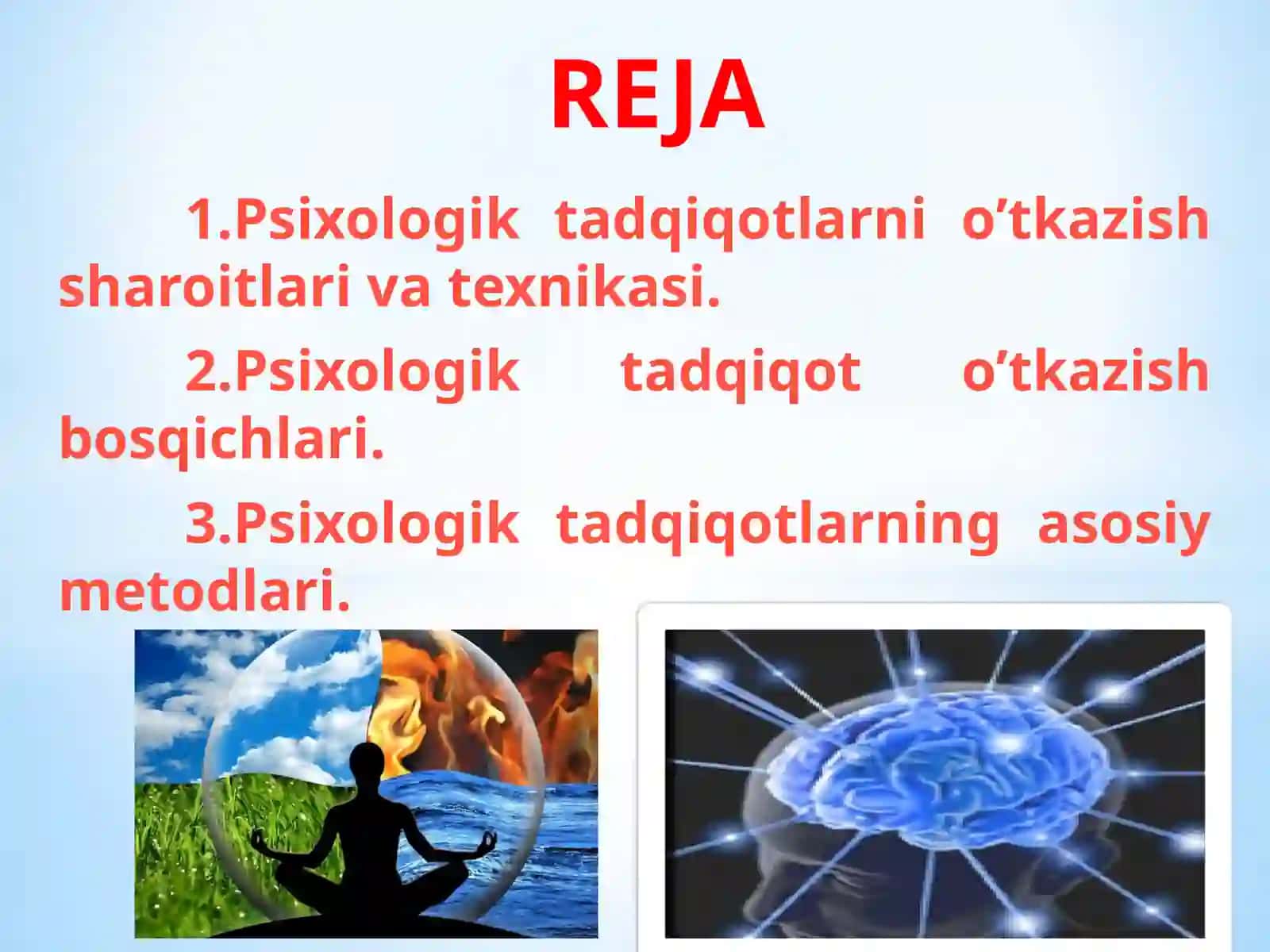Psixologiyaning ilmiy tadqiqot metodlari 2