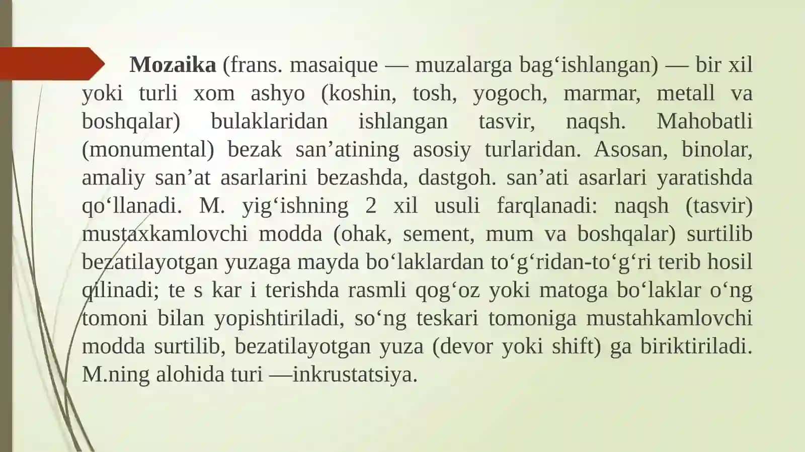Mozaika usulida ertak qahramonlarini yasash 2
