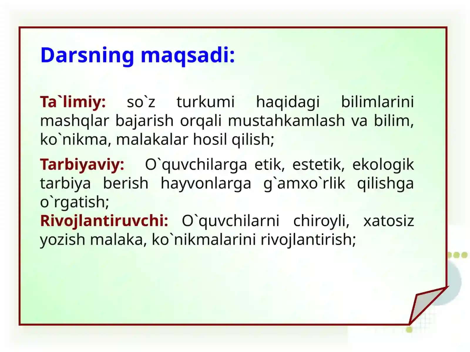 So'z turkumlari 2