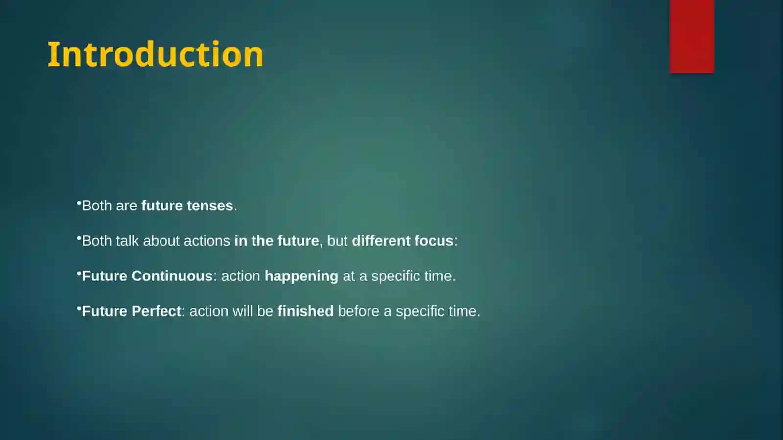 Future Perfect vs Future Continuous 2
