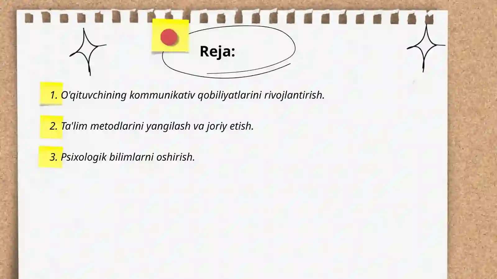 O'qituvchi pedagogik qobiliyatini rivojlantirish usullari 2