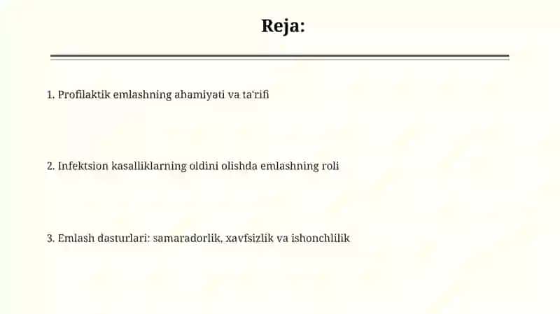 Emlashda va yuqumli kasalliklarning oldini olishda profilaktik emlashning ahamiyati 2