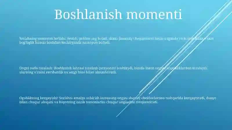 Sezish Obrazining Paydo Bo‘Lish Fazalari 2