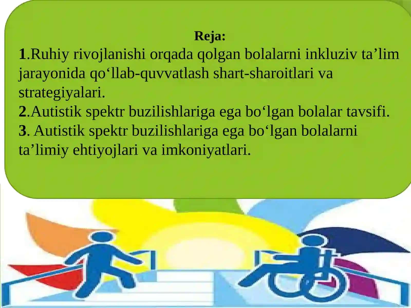 AUTISTIK SPEKTORI BUZILGAN 1- SINF O‘QUVCHILARINING PSIXOLOGIK XUSUSIYATI 2