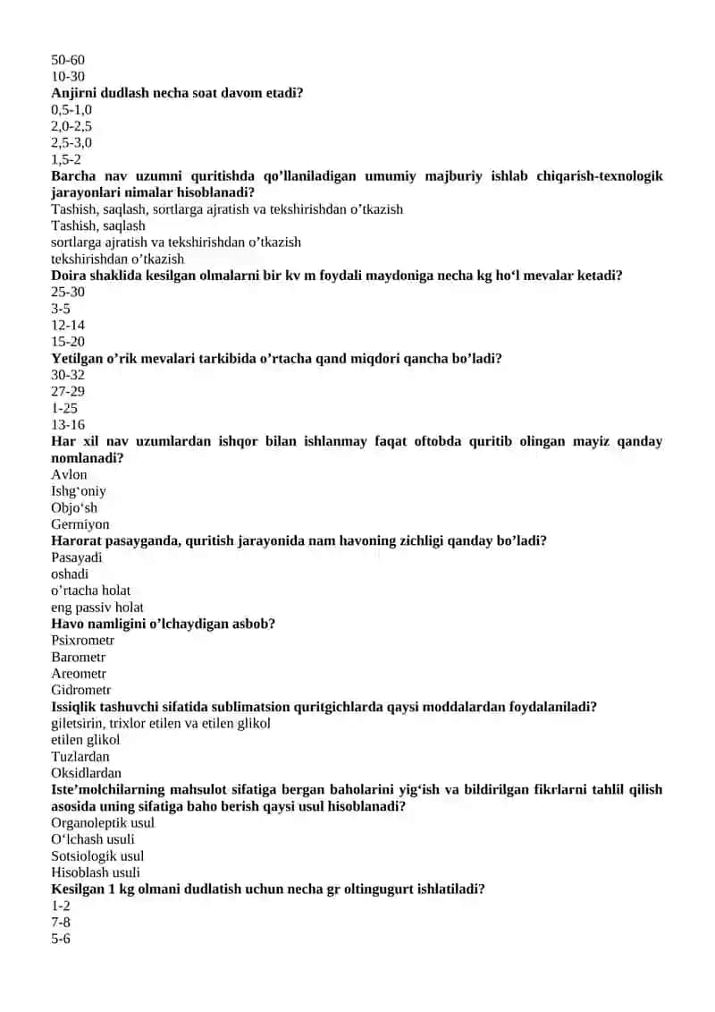 Anjirni dudlash necha soat davom etadi? 2
