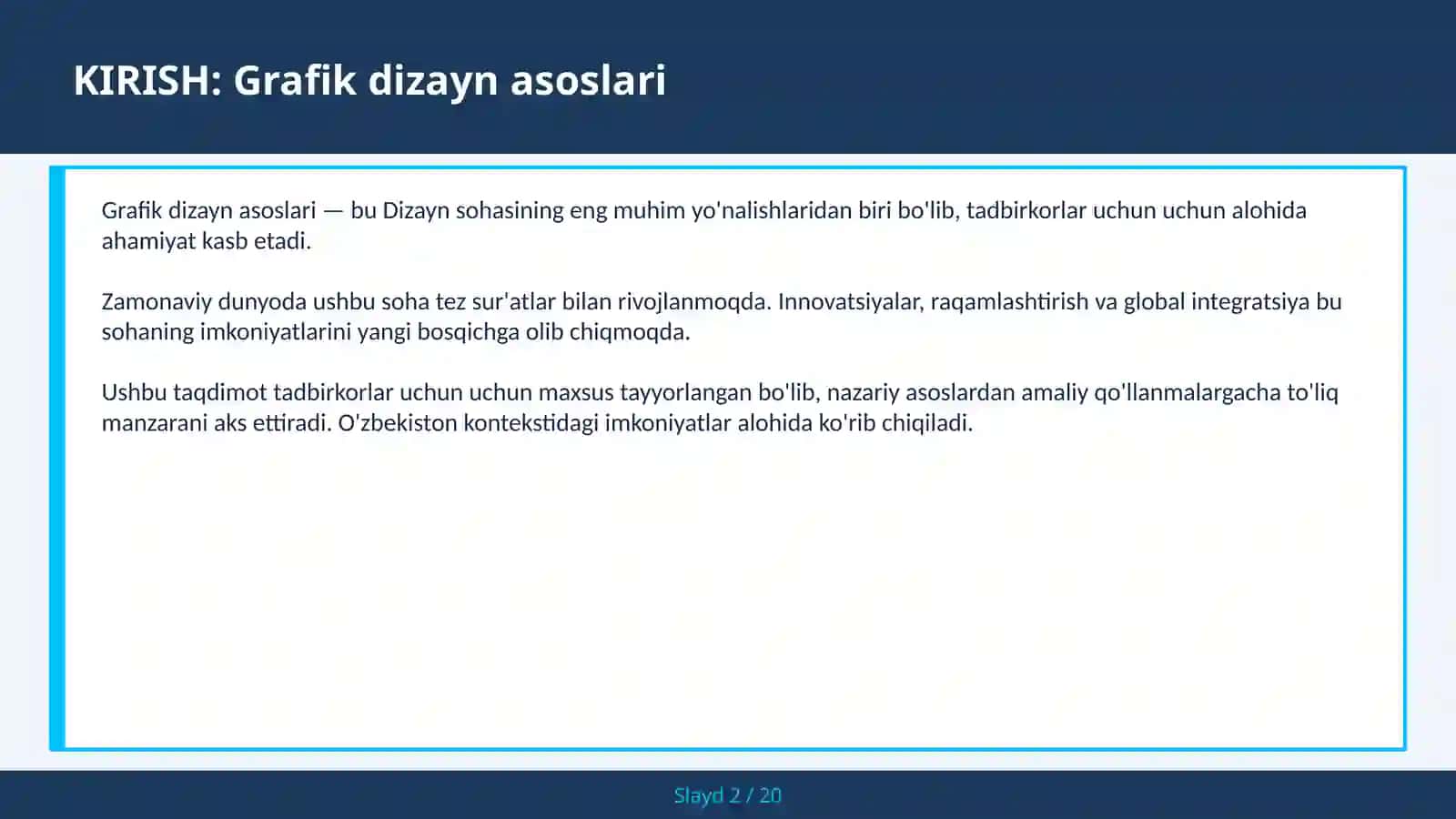 GRAFIK DIZAYN ASOSLARI 2
