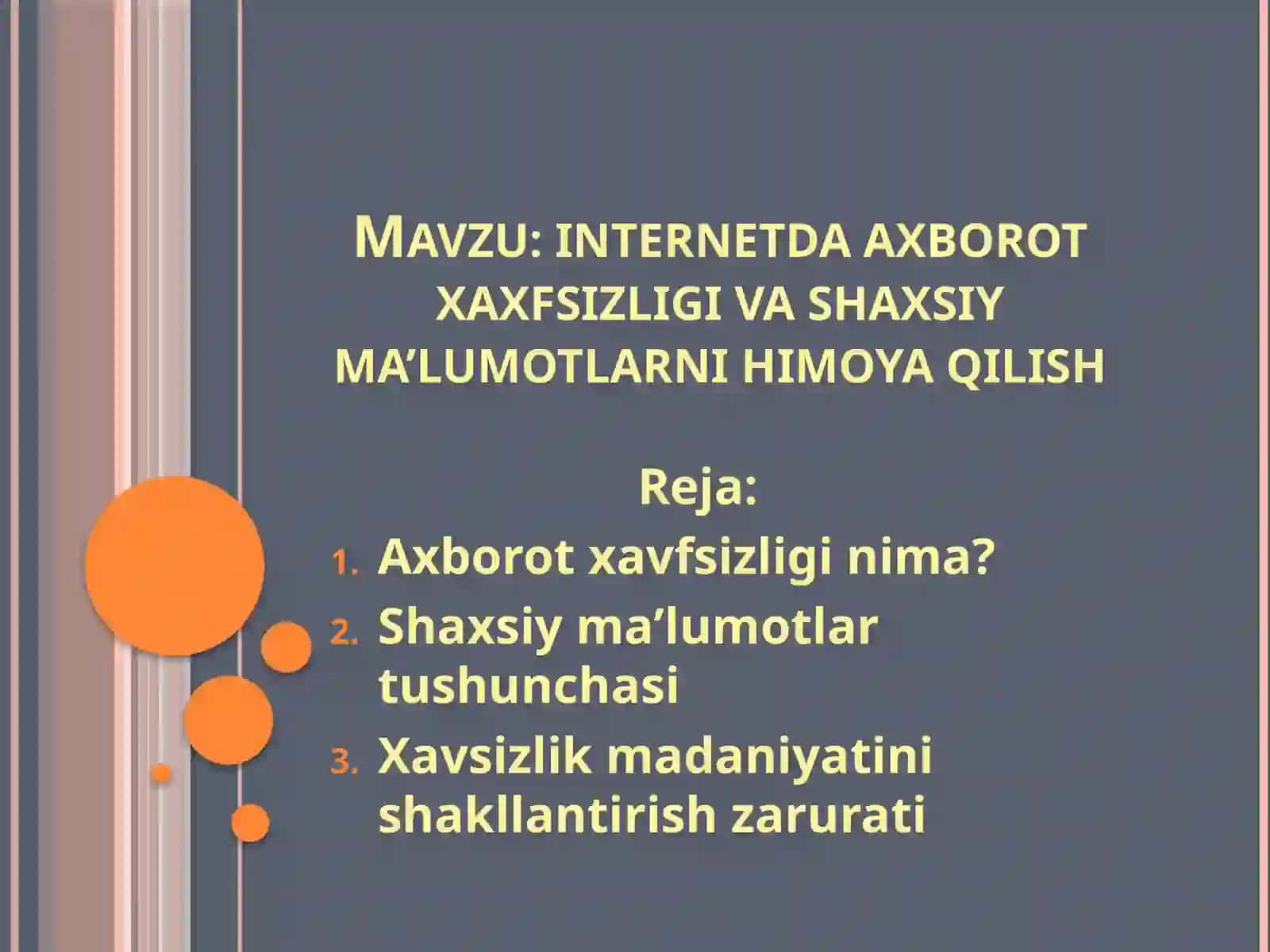 Mediasavodxonlikda axborot xavfsizligi 2