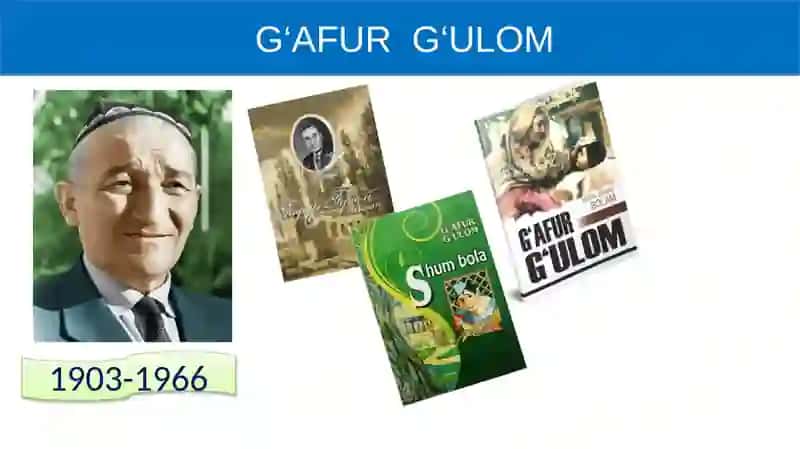 G‘afurG‘ulomshe’rlari 2
