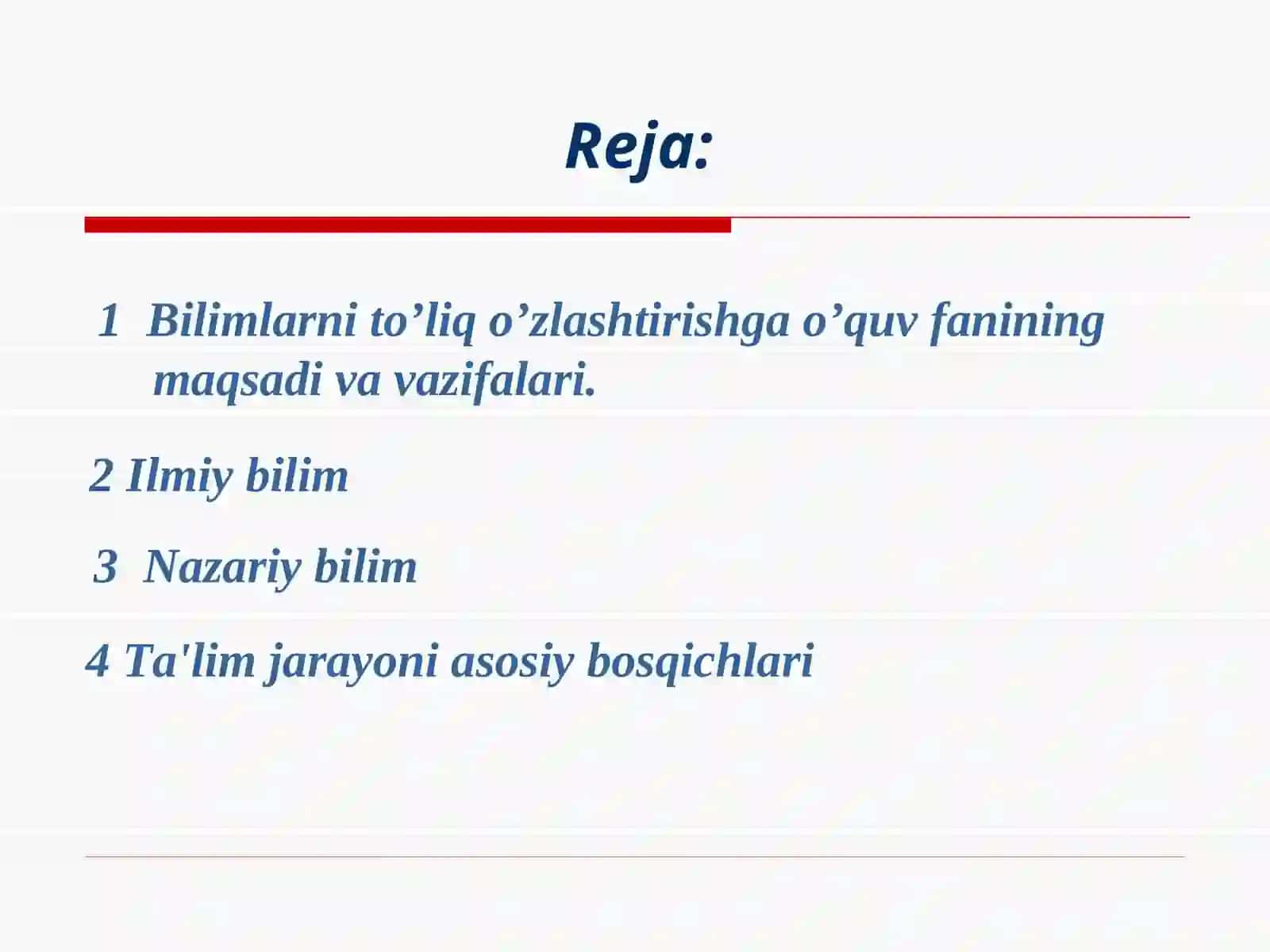 Bilimlarni to’liq o’zlashtirishga yo’naltirilgan ta’lim texnalogiyasi 2