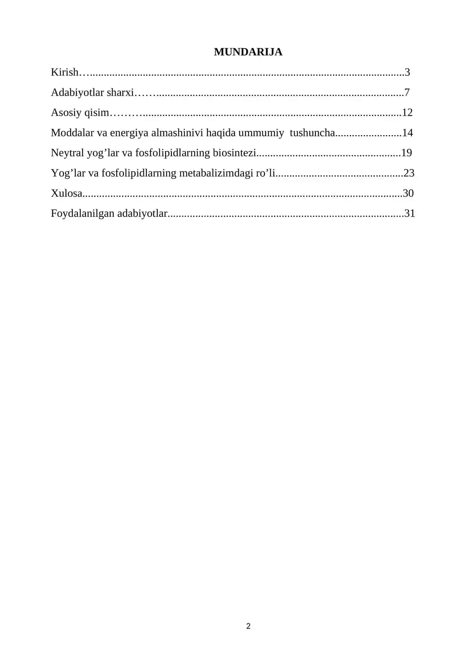 YOG’LAR VA FOSFOLIPIDLARNING ORALIQ ALMASHINUVI 2