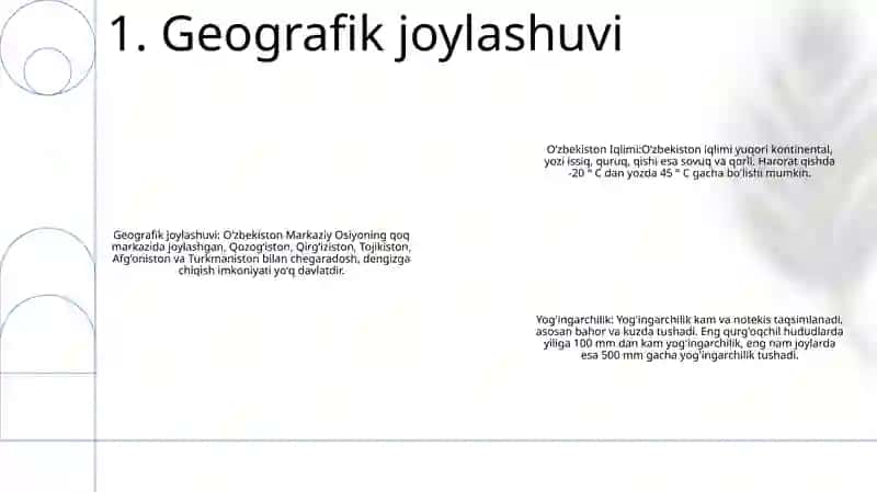Oʻzbekiston Iqlimi 2