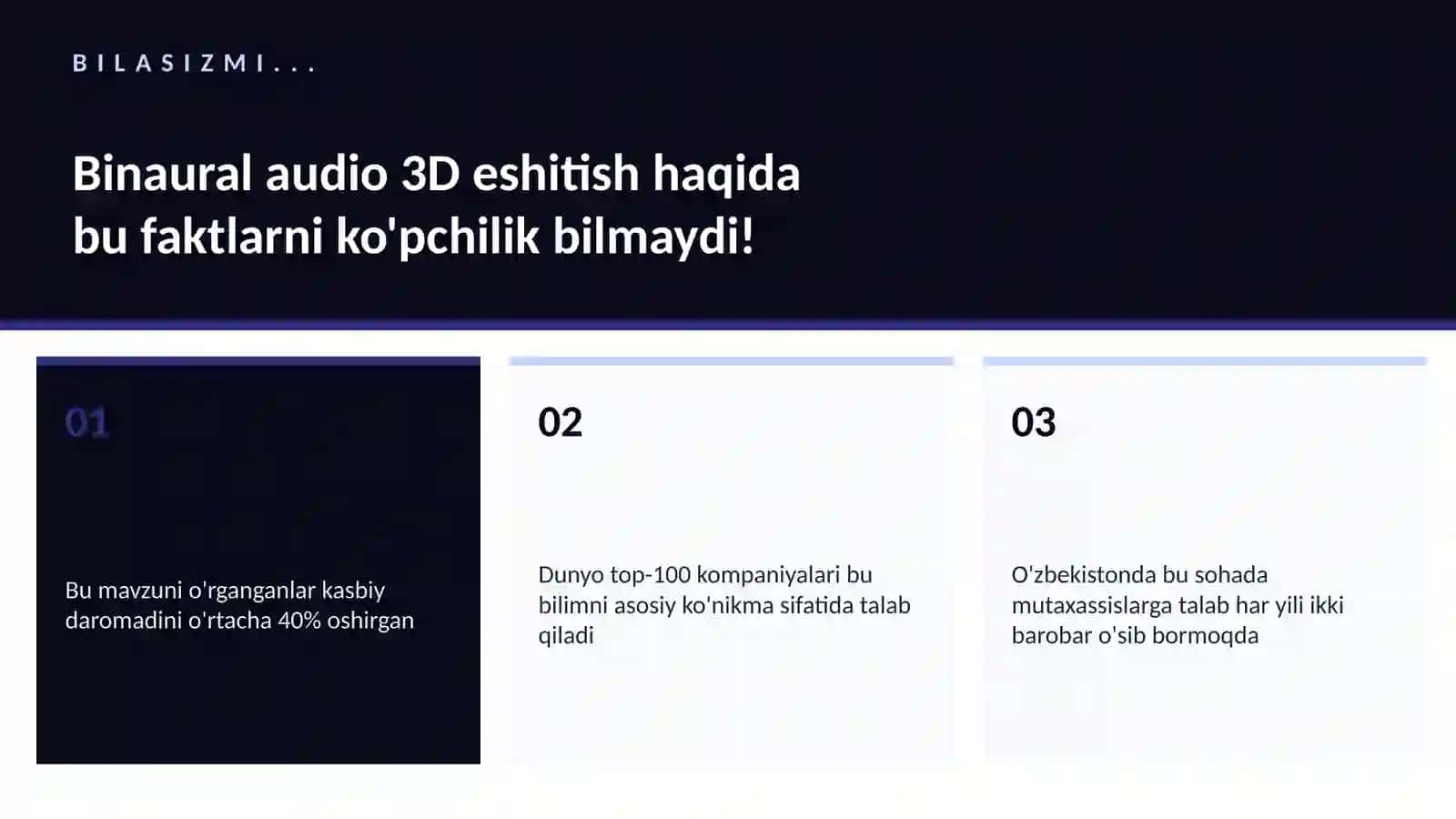 MUSIQA VA AUDIO TEXNOLOGIYALAR 2