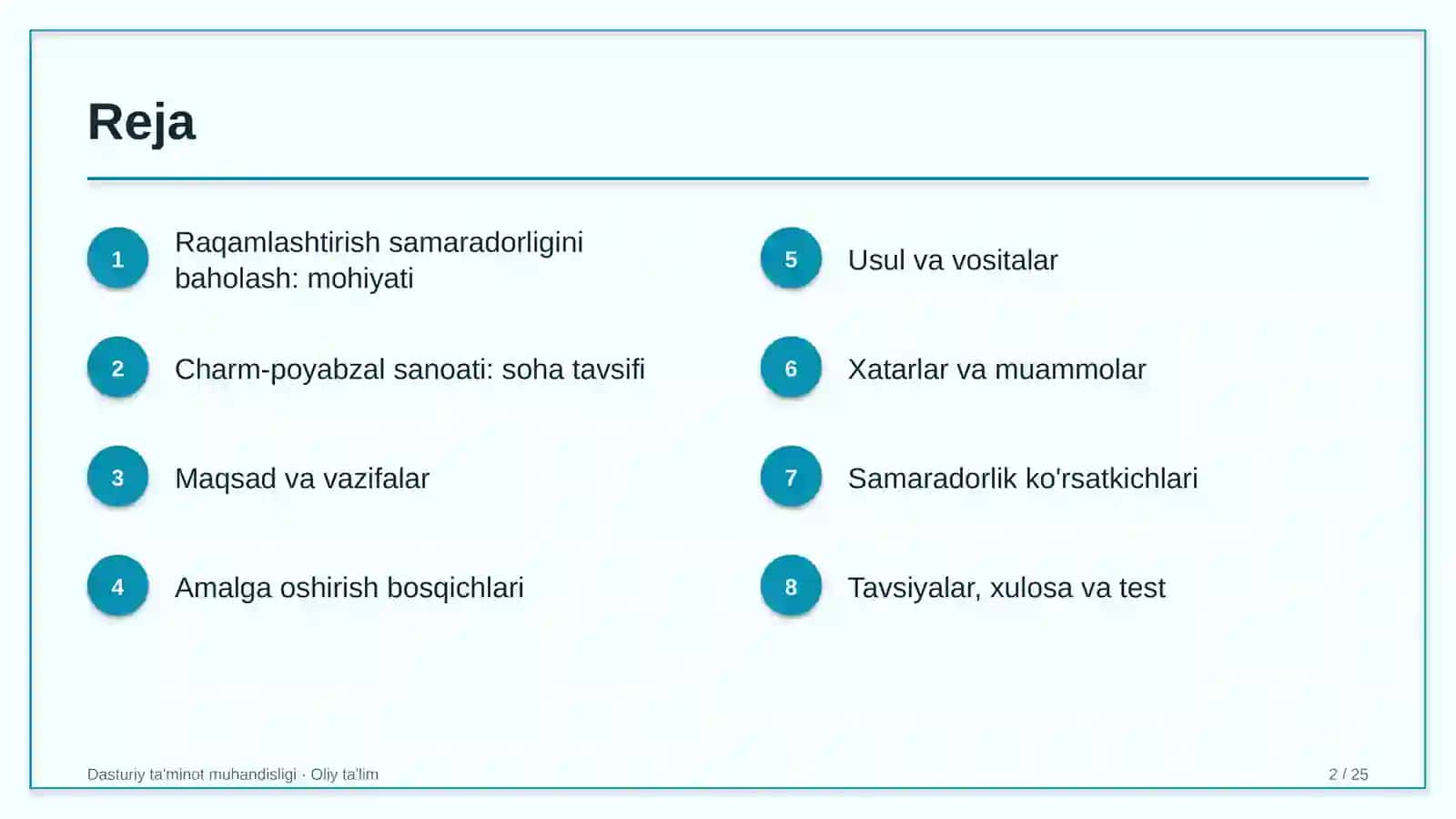 Charm-poyabzal sanoatida raqamlashtirish samaradorligini baholash 2