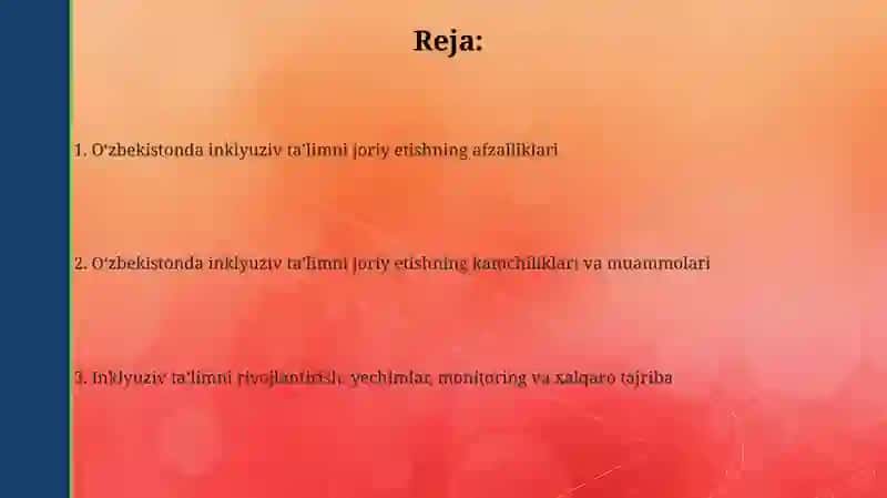 Inklyuziv taʼlimning afzalliklari 2