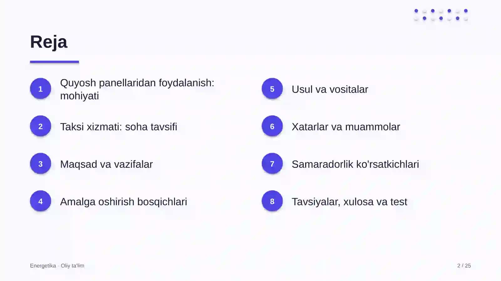 taksi xizmatida quyosh panellaridan foydalanish 4181 2