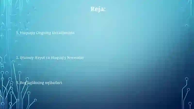 Ijtimoiy turmush va huquqiy ongni uzviy bogliqligi 2