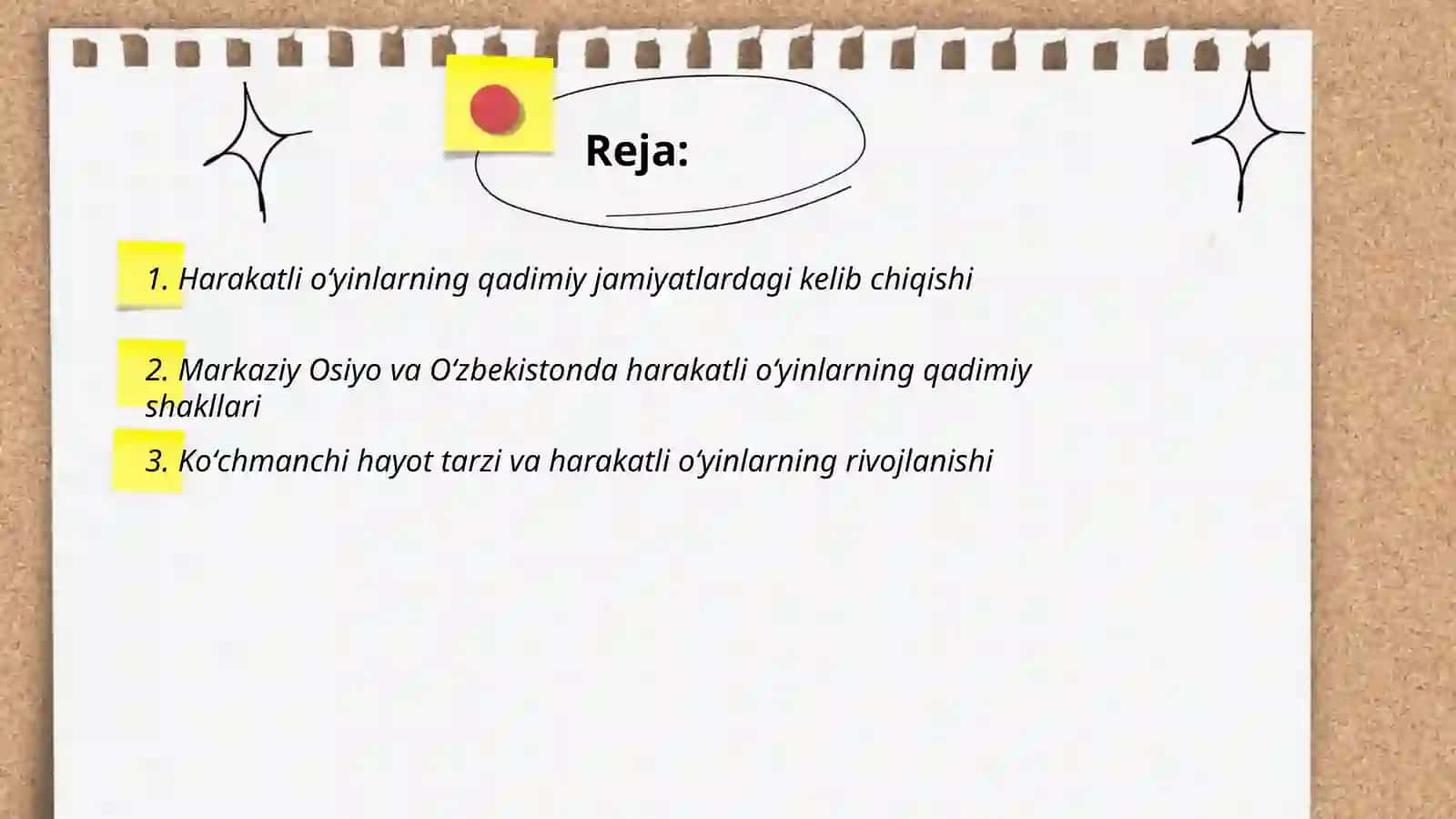 Harakatli oʻyinlar tarixi 2