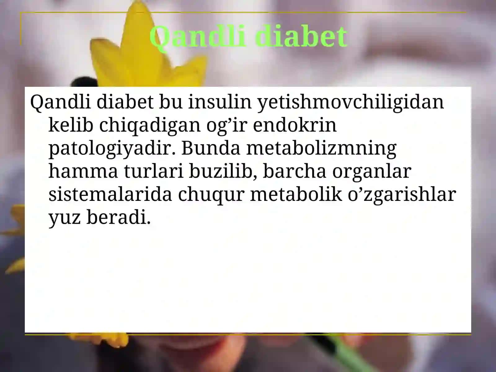 Homiladorlarda Qandli diabet va jigar kasalliklari 2