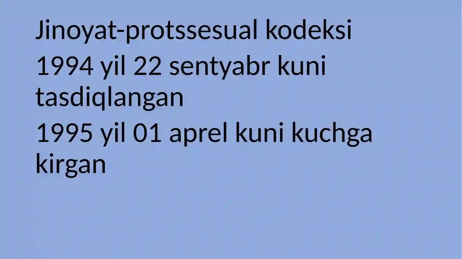 Jinoyat-protsessual huquqiga kirish, mohiyati va vazifalari 2