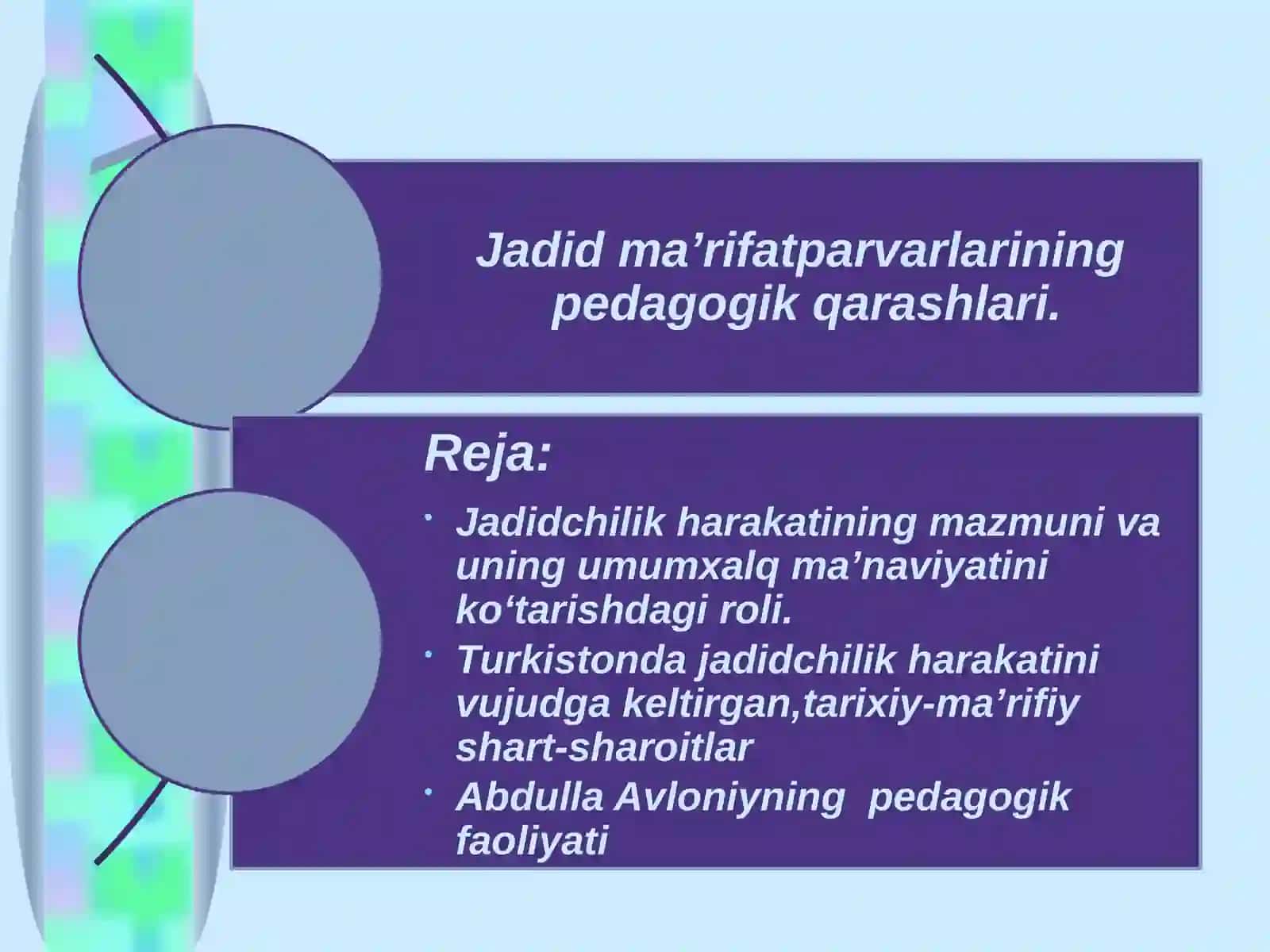 Umumiypedagogikafanidan TAQDIMOTI 2