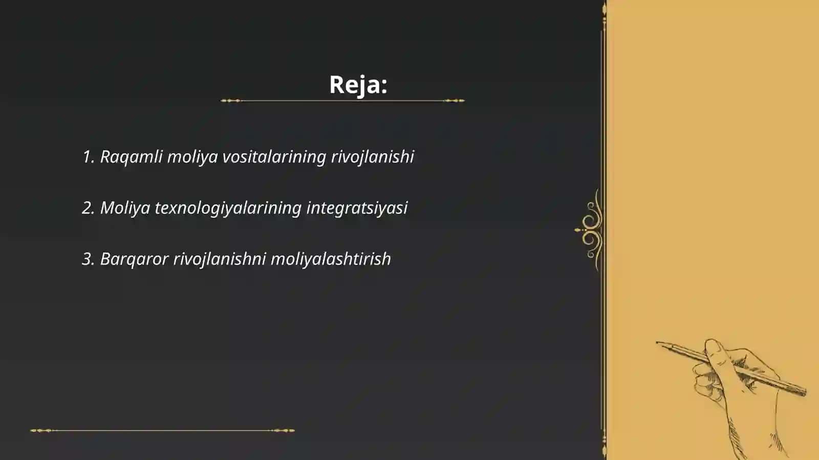 Raqamli moliya vositalarining rivojlanishi 2