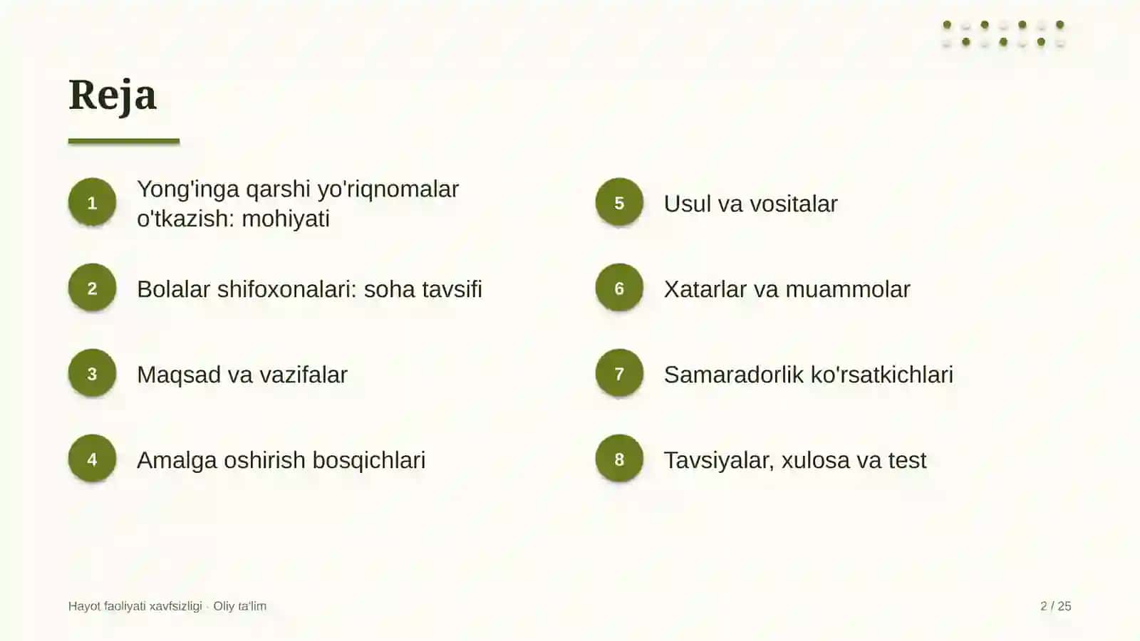 bolalar shifoxonalarida yong'inga qarshi yo'riqnomalar o'tkazish 9909 2