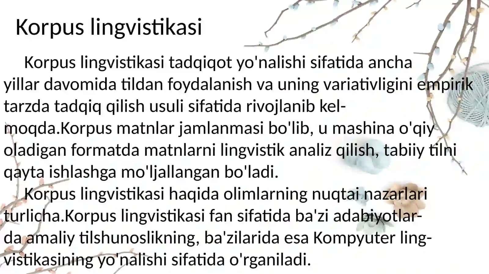Badiiyasarlarning elekt ron parallel korpusini yaratish 2