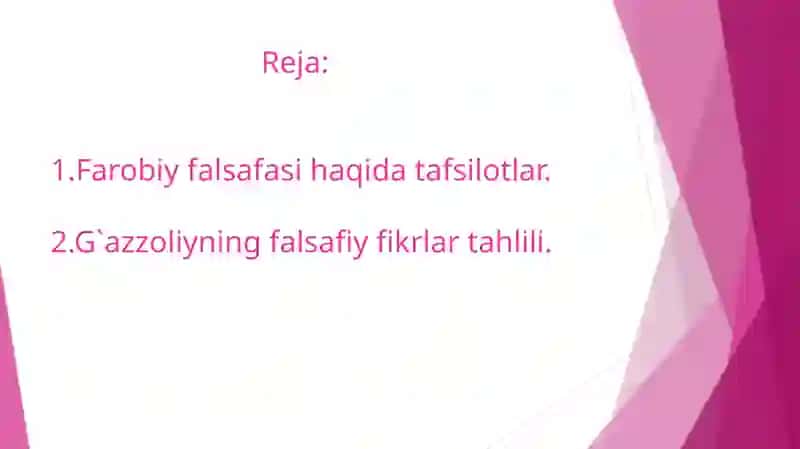 Abu Nasr Farobi va G`azzoliyning falsafai ilmi ga oid qarashlarini qiyosiy tahliletish 2