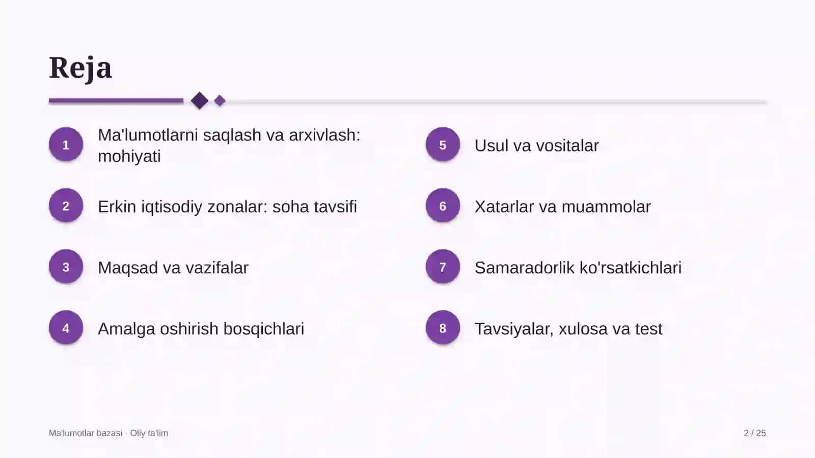 erkin iqtisodiy zonalarda ma'lumotlarni saqlash va arxivlash 2355 2