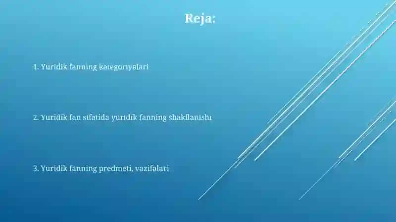 Yuridik fan sifatida yuridik fanning shakllanishi 2