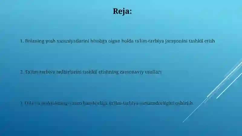 O'quv-tarbiyaviy faoliyatni tashkil etishning zamonaviy usullari 2