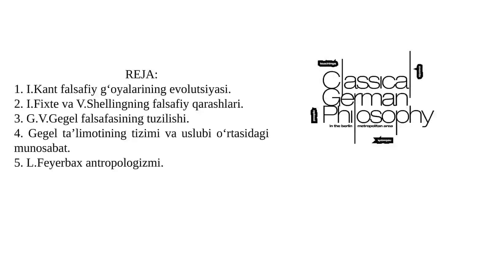 Nemis klassik falsafasi 2