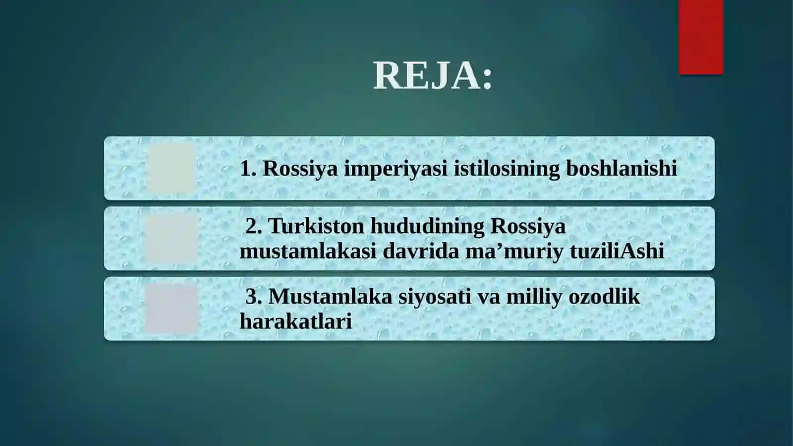 Rossiya mustamlakasi davrida Turkiston 2