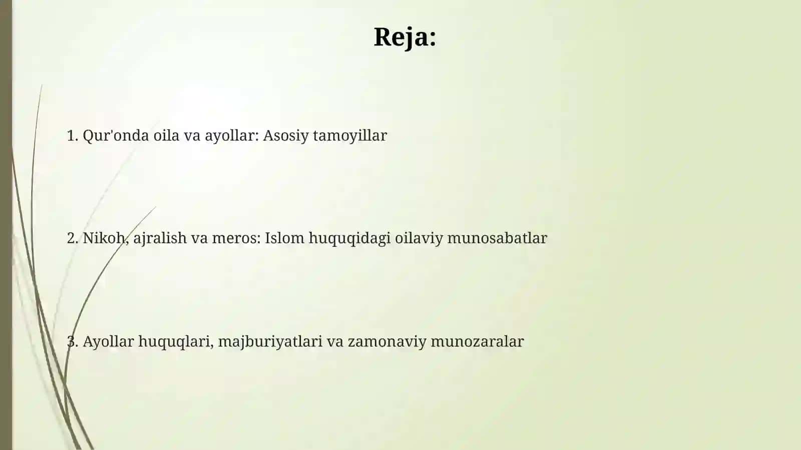 Qur'on - islom dinining muqaddas kitobida oila va ayollarga munosabat 2