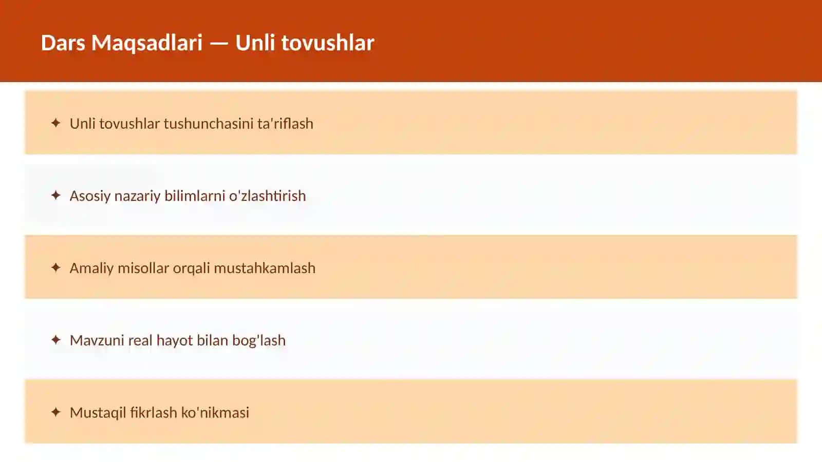 O'zbek Tili 2